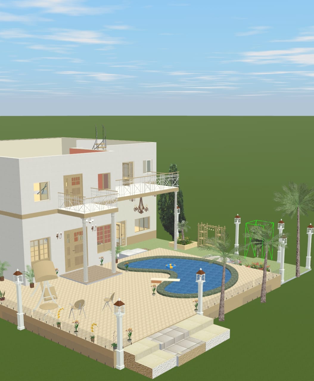 Bungalow House Design by Saikas